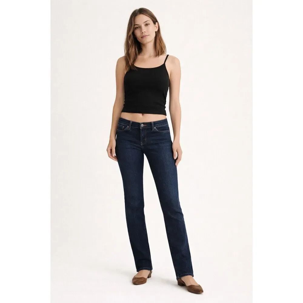 Abercrombie Y2K Low Rise Slim Jeans Women’s 6L W28 L35 Dark